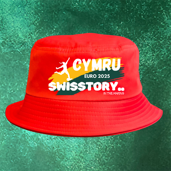 CYMRU Graffiti Women's Euro 25 Swisstory Bucket Hat (55-58cm)