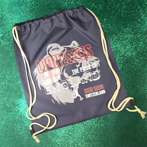 England Lionesses Euro25 Oxford Canvas Drawstring bag