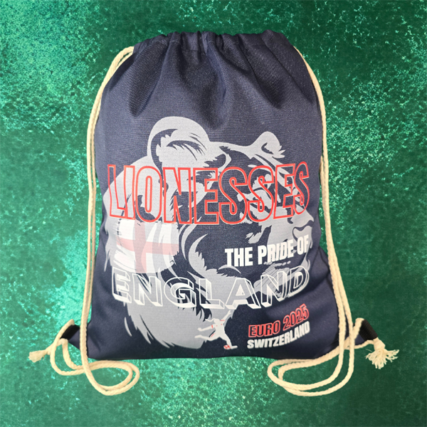 England Lionesses Euro25 Oxford Canvas Drawstring bag