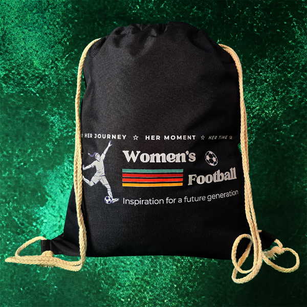Women's Football Inspiration Generation Canvas Drawstring bag