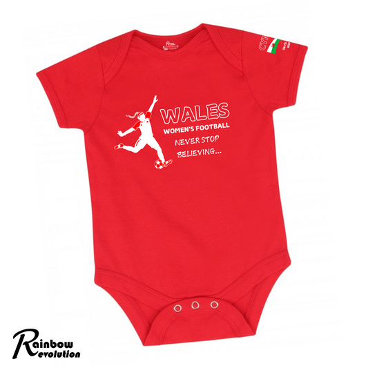 Baby Romper T-shirt - WALES Women's Football