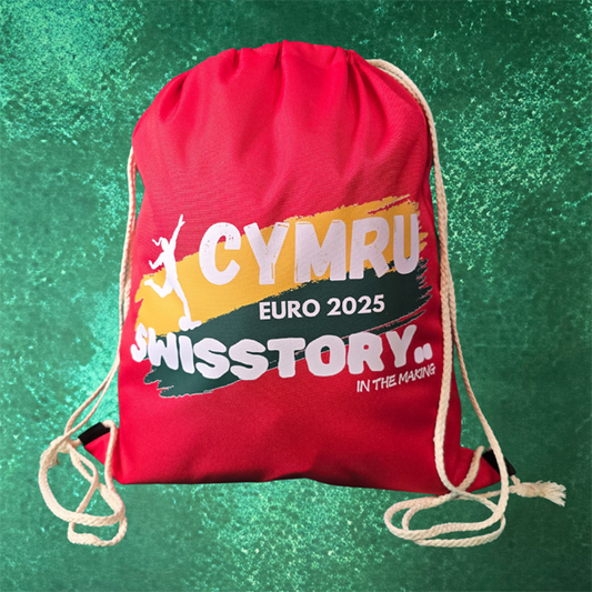CYMRU Graffiti Euro 25 Swisstory Canvas carry on bag