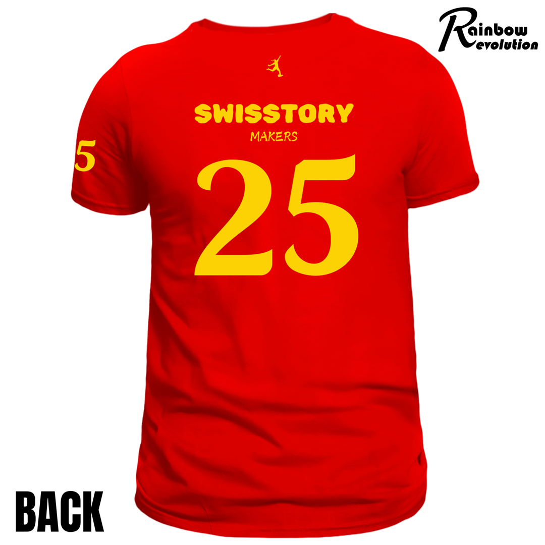 DIOLCH CYMRU SWISSORY MAKERS 25 - Adult T-Shirt