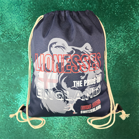 England Lionesses Euro25 Oxford Canvas Drawstring bag