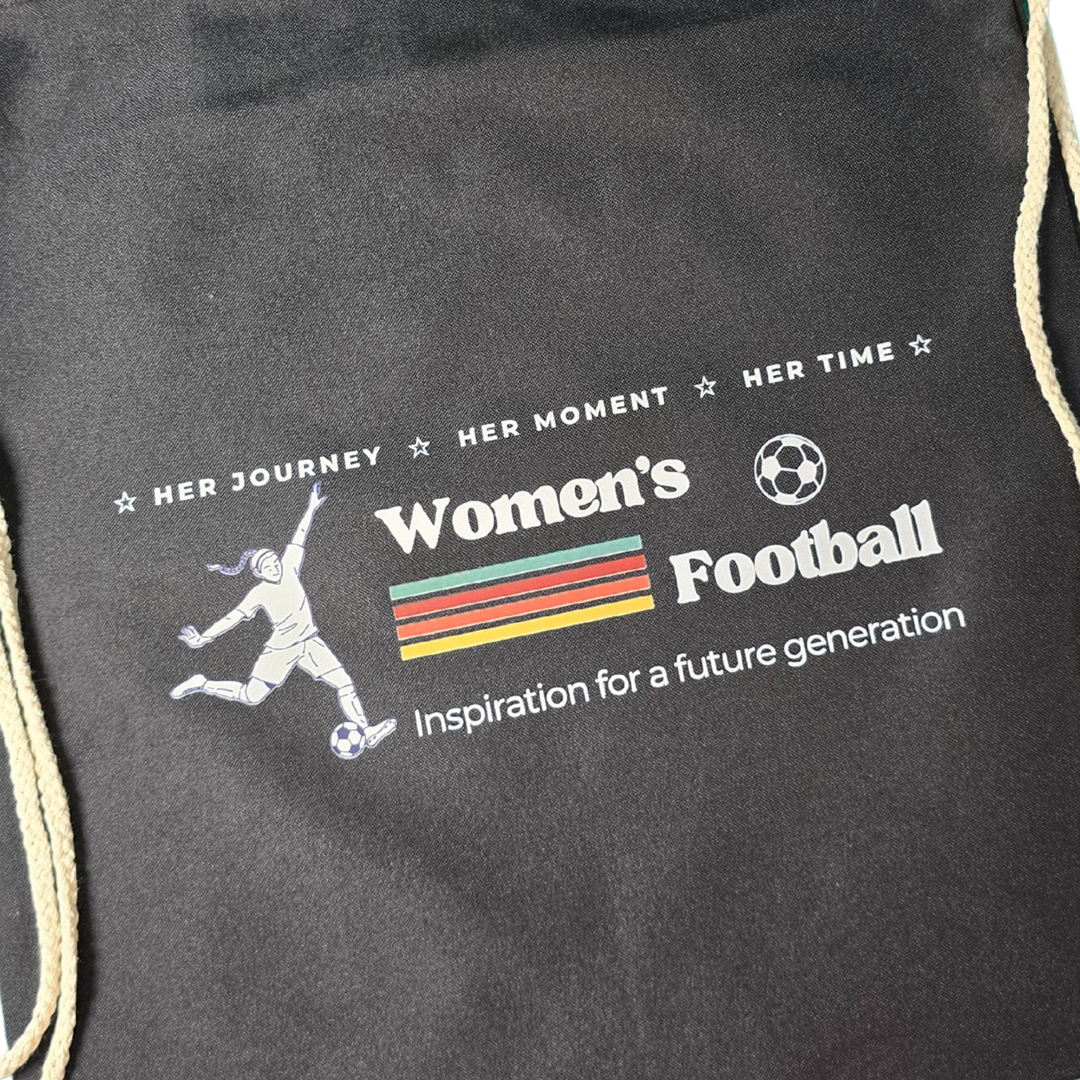 Women's Football Inspiration Generation Canvas Drawstring bag