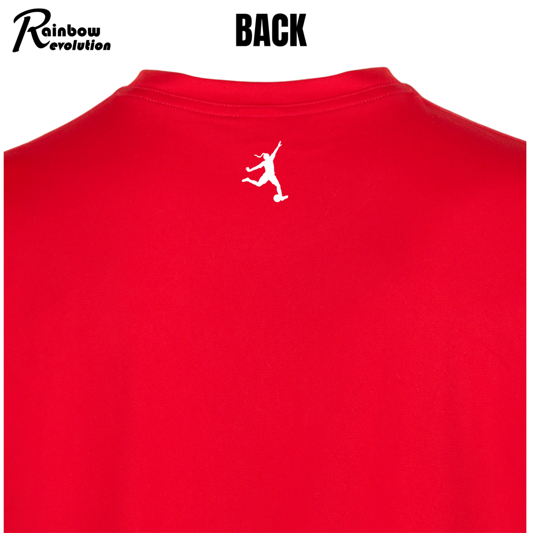 KIDS (3-15 YEARS) TEAM CYMRU WOMEN Football T-Shirt