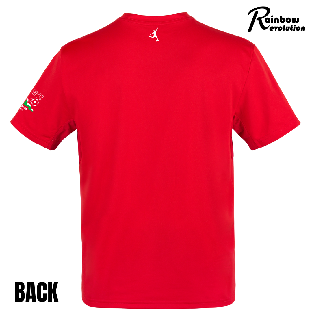 KIDS (3-15 YEARS) TEAM CYMRU WOMEN Football T-Shirt