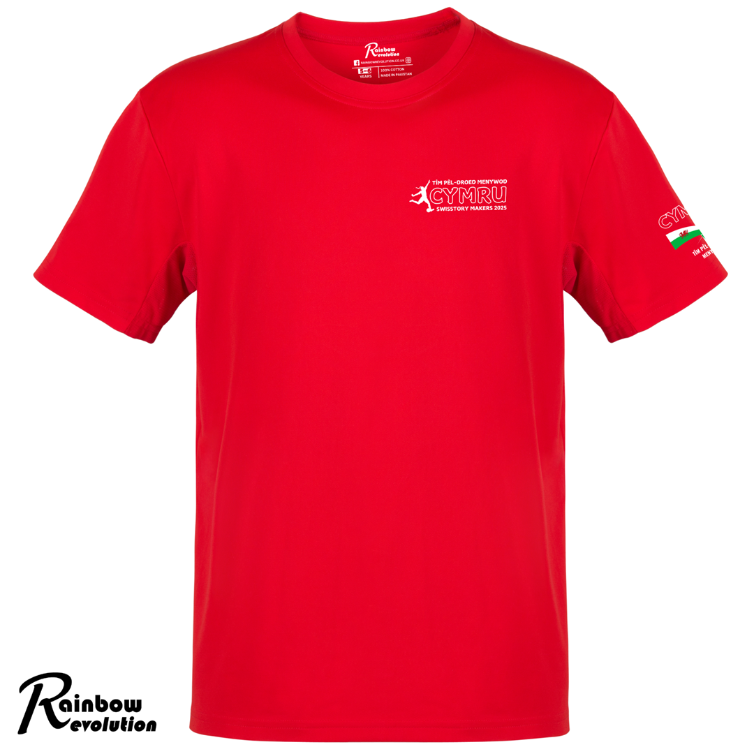 KIDS (3-15 YEARS) CYMRU SWISSTORY MAKERS Football T-Shirt