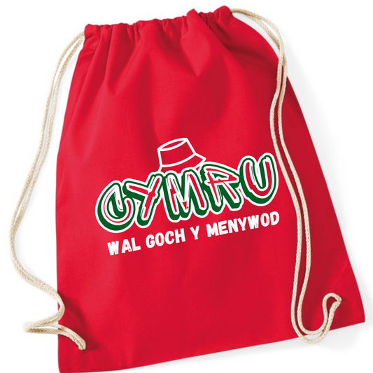 CYMRU Wal Goch Y Menywod Match Day Bag