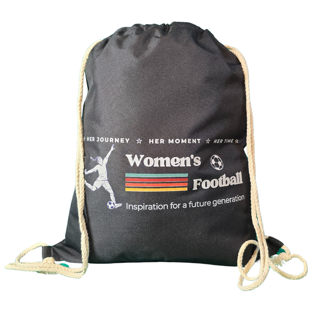 Women's Football Inspiration Generation Canvas Drawstring bag