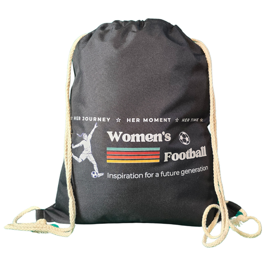 Women's Football Inspiration Generation Canvas Drawstring bag