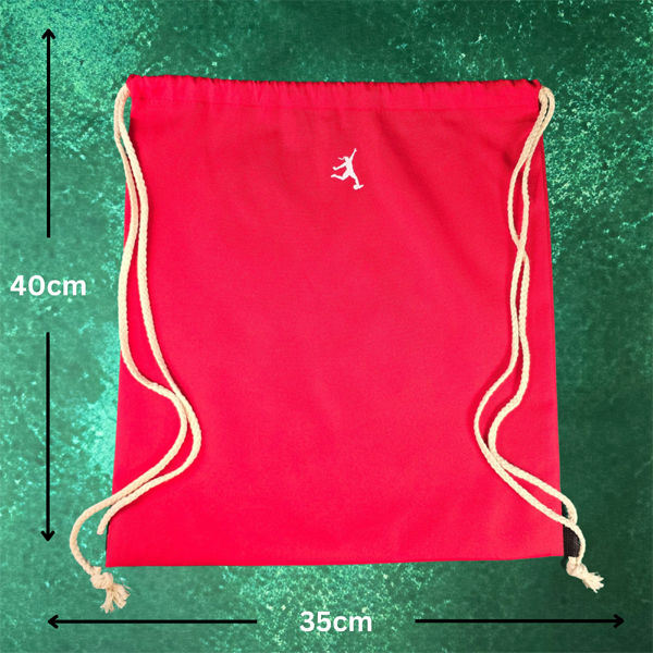 Cymru Women Euro 25 Canvas Drawstring Boot Bag
