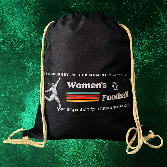 Women's Football Inspiration Generation Canvas Drawstring bag